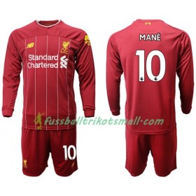Fußballtrikots Liverpool Mane 10 Kinder 2019-2020 Langarm Heimtrikotsatz kaufen